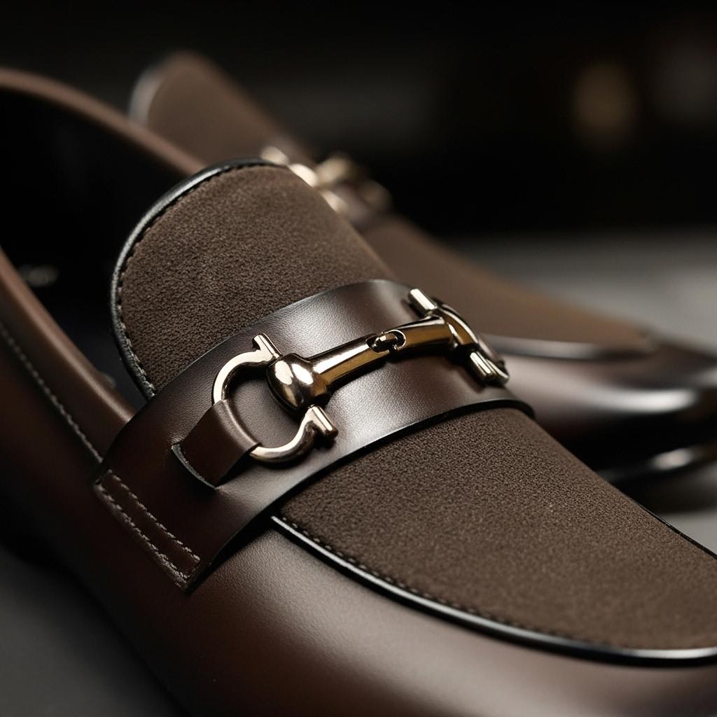 Brown Suede Touch Premium Loafer